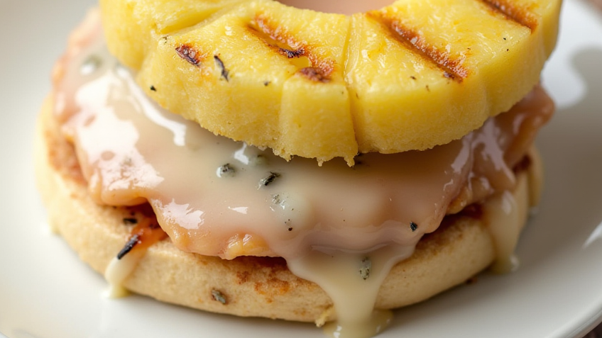 Grilled Hawaiian Chicken Sandwiches-