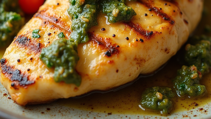 Grilled Salsa Verde Chicken