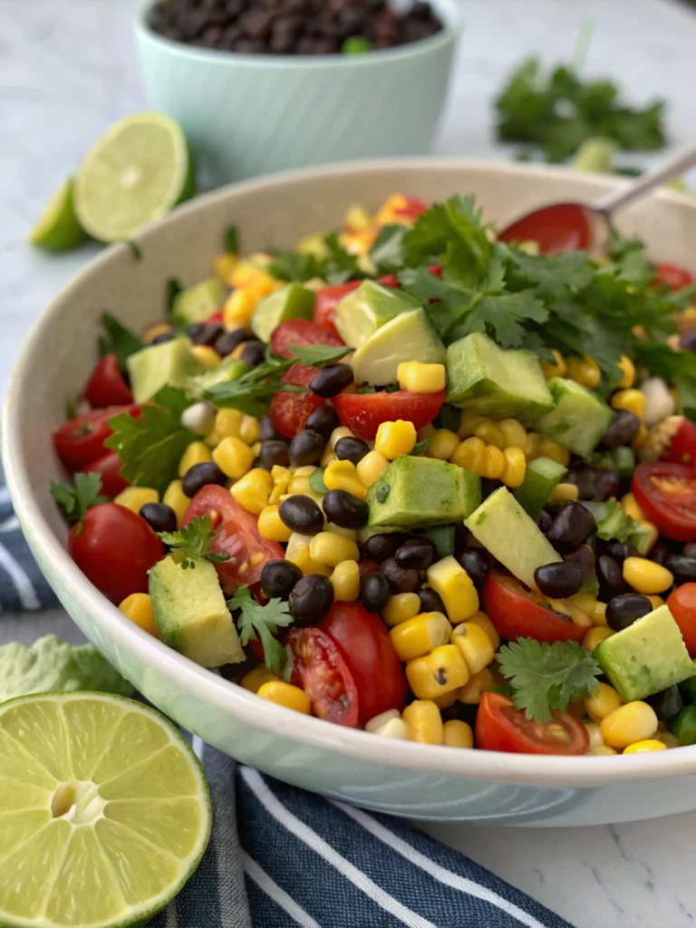 Healthy Corn Black Bean Salad