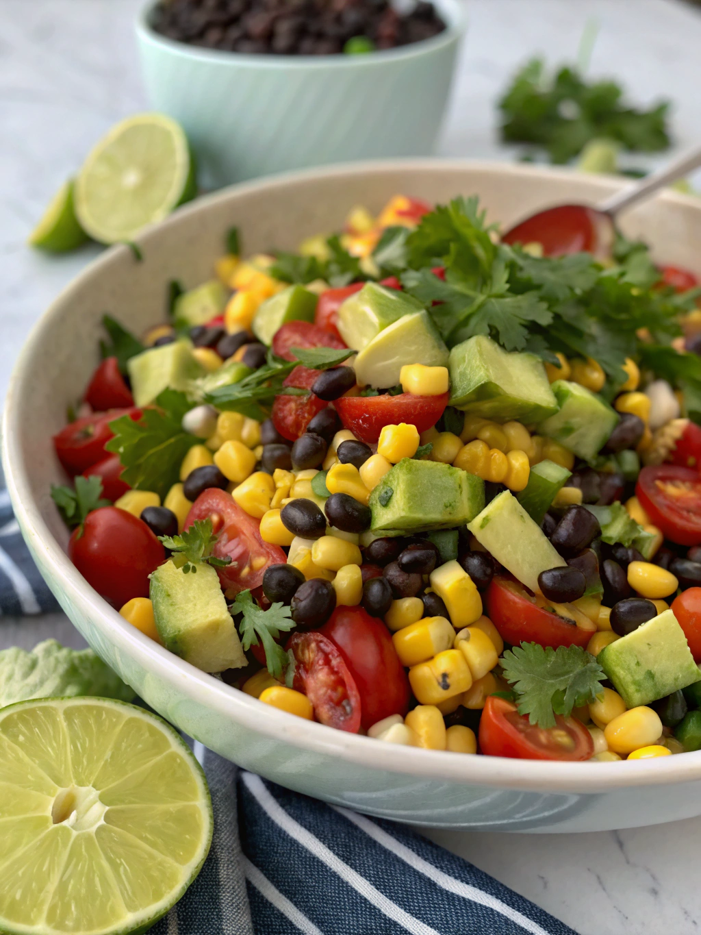 Healthy Corn Black Bean Salad