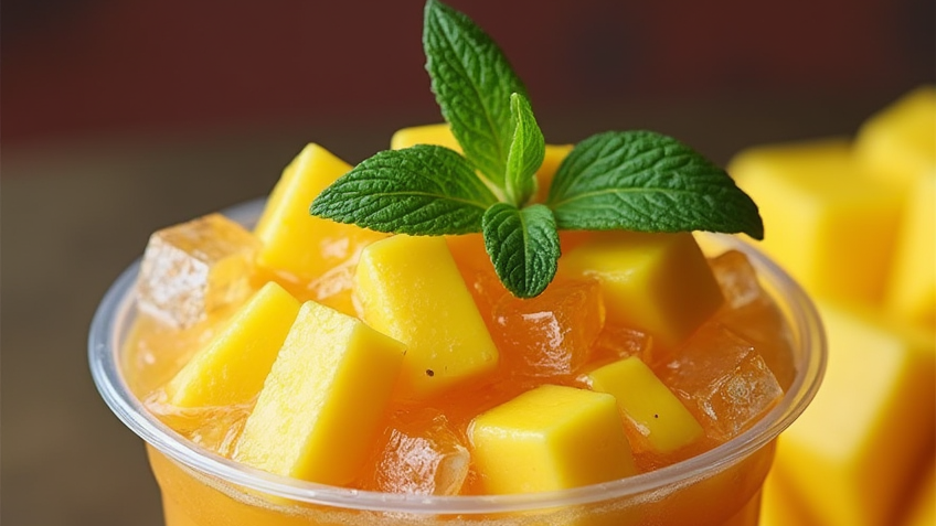 Homemade Mango Iced Tea – Fresh & Fruity!-