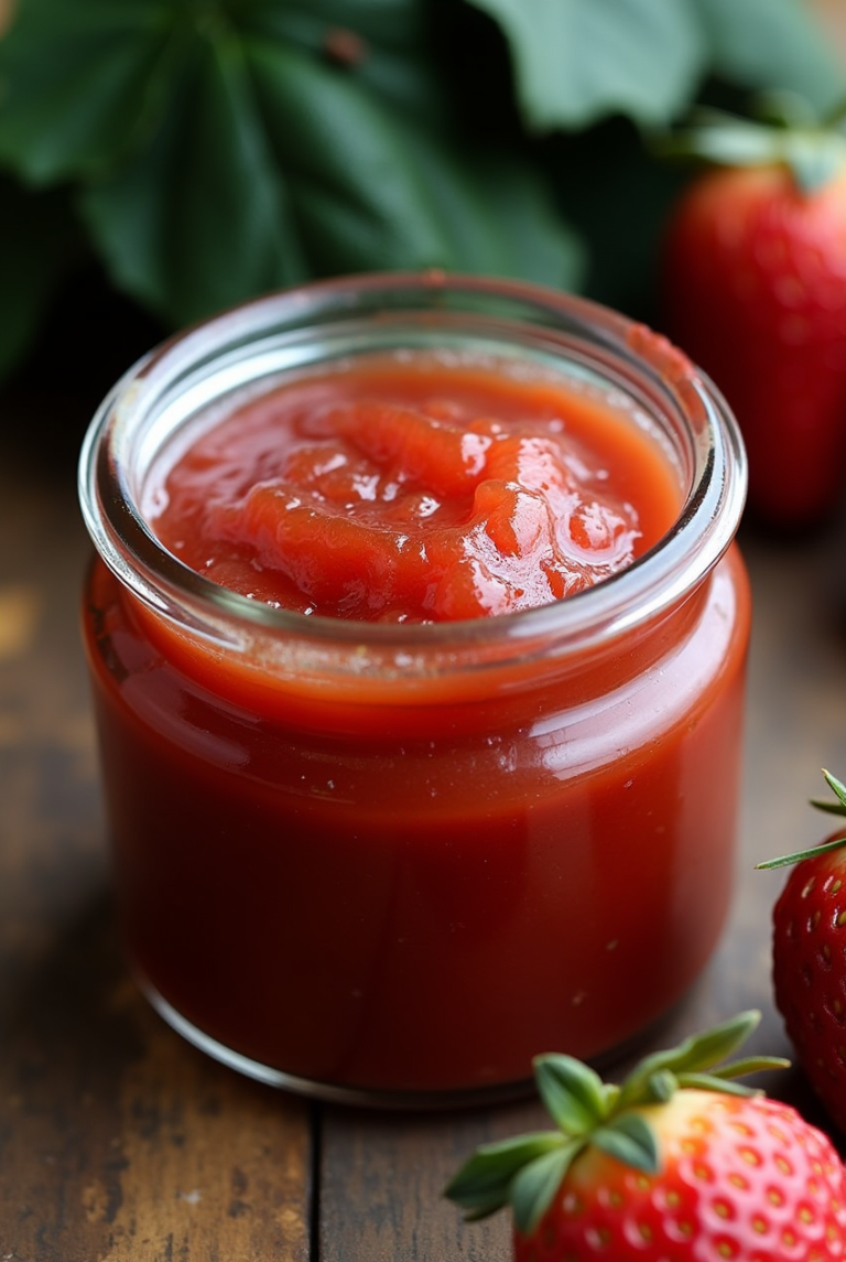 Homemade Strawberry Rhubarb Jam Recipe