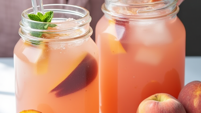 How to Make Peach Lemonade