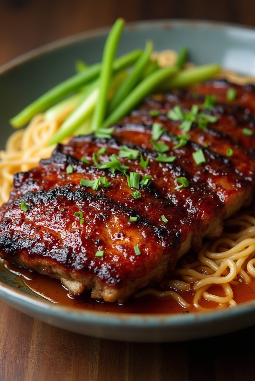 Korean Kalbi BBQ Short Ribs