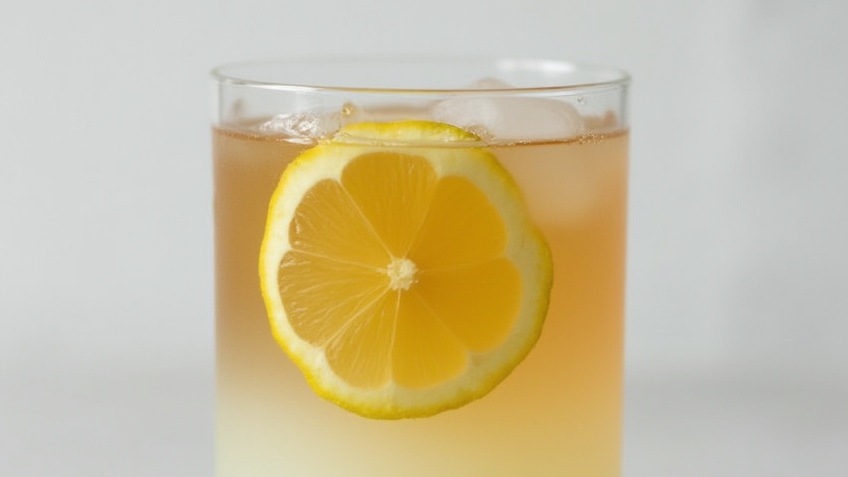 Lemon Vanilla Black tea Iced Tea