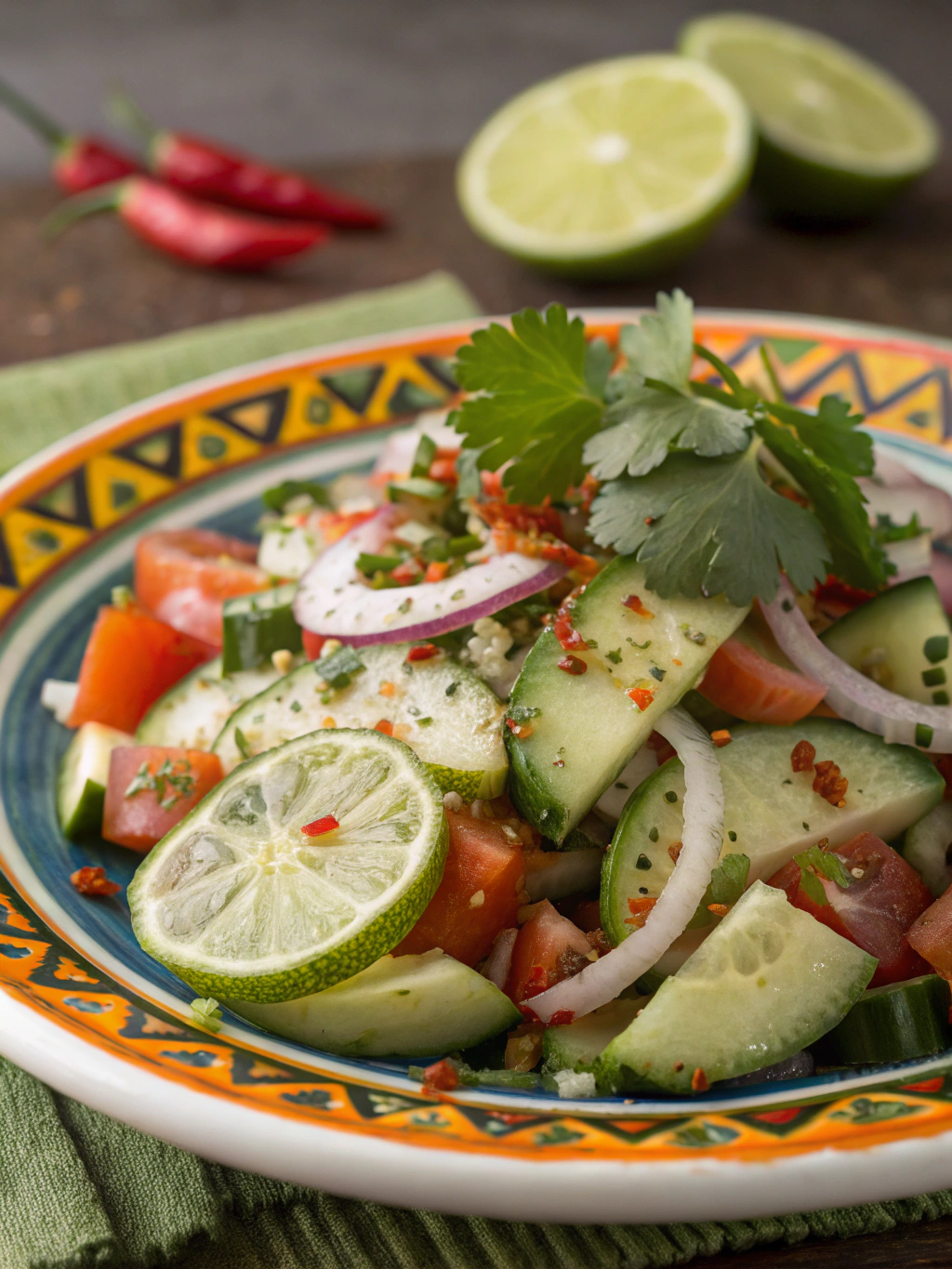 Mexican Cucumber Salad