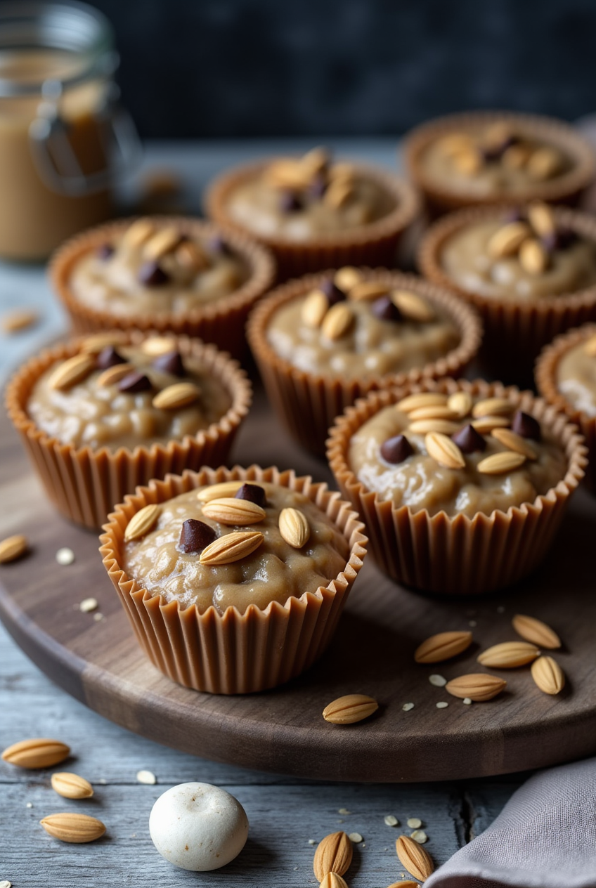 No-Bake Peanut Butter Oat Cups