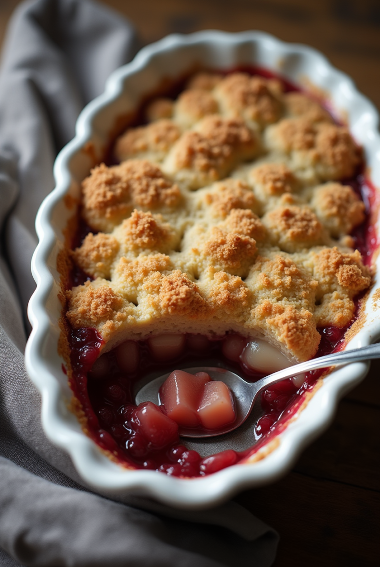 Rhubarb Crisp Recipe-