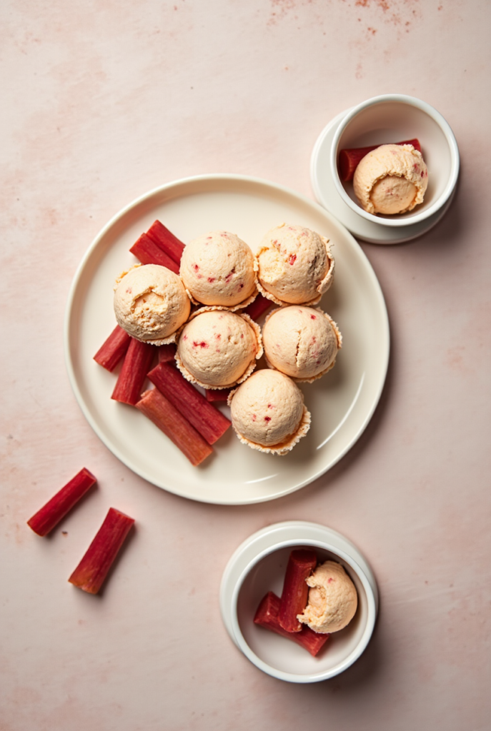 Rhubarb Gelato