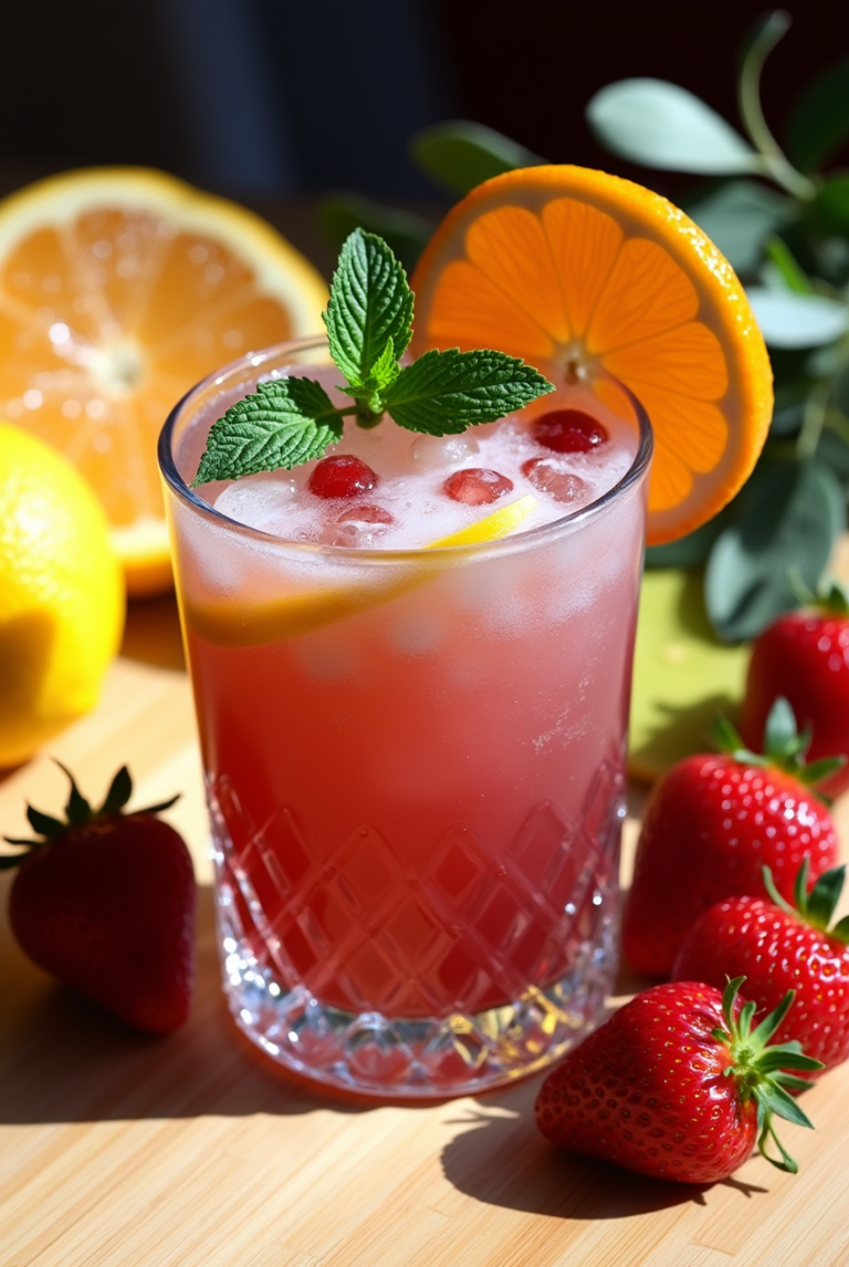 Springtime Strawberry Sipper