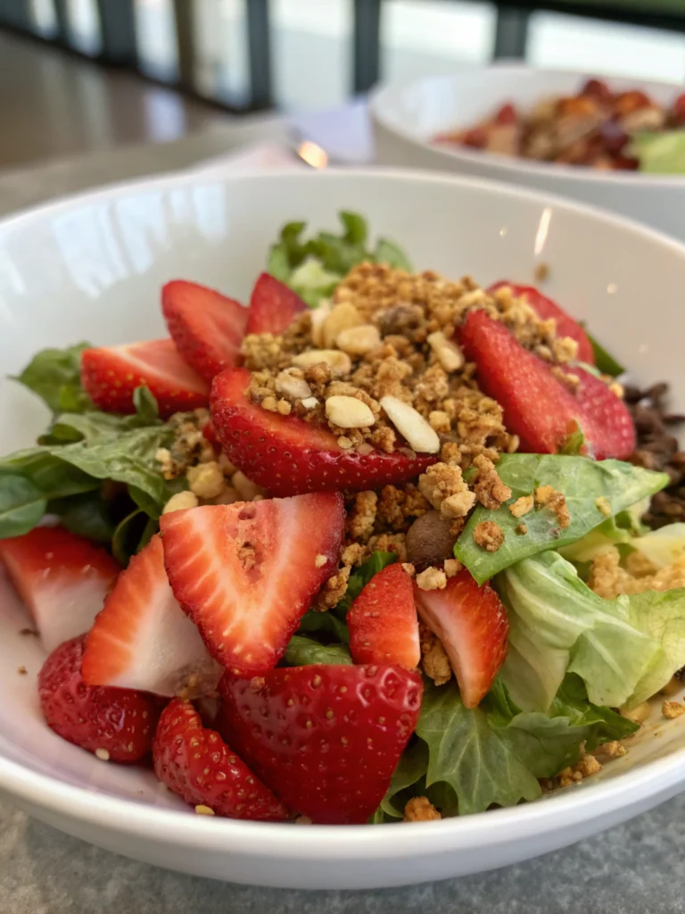 Strawberry Crunch Salad