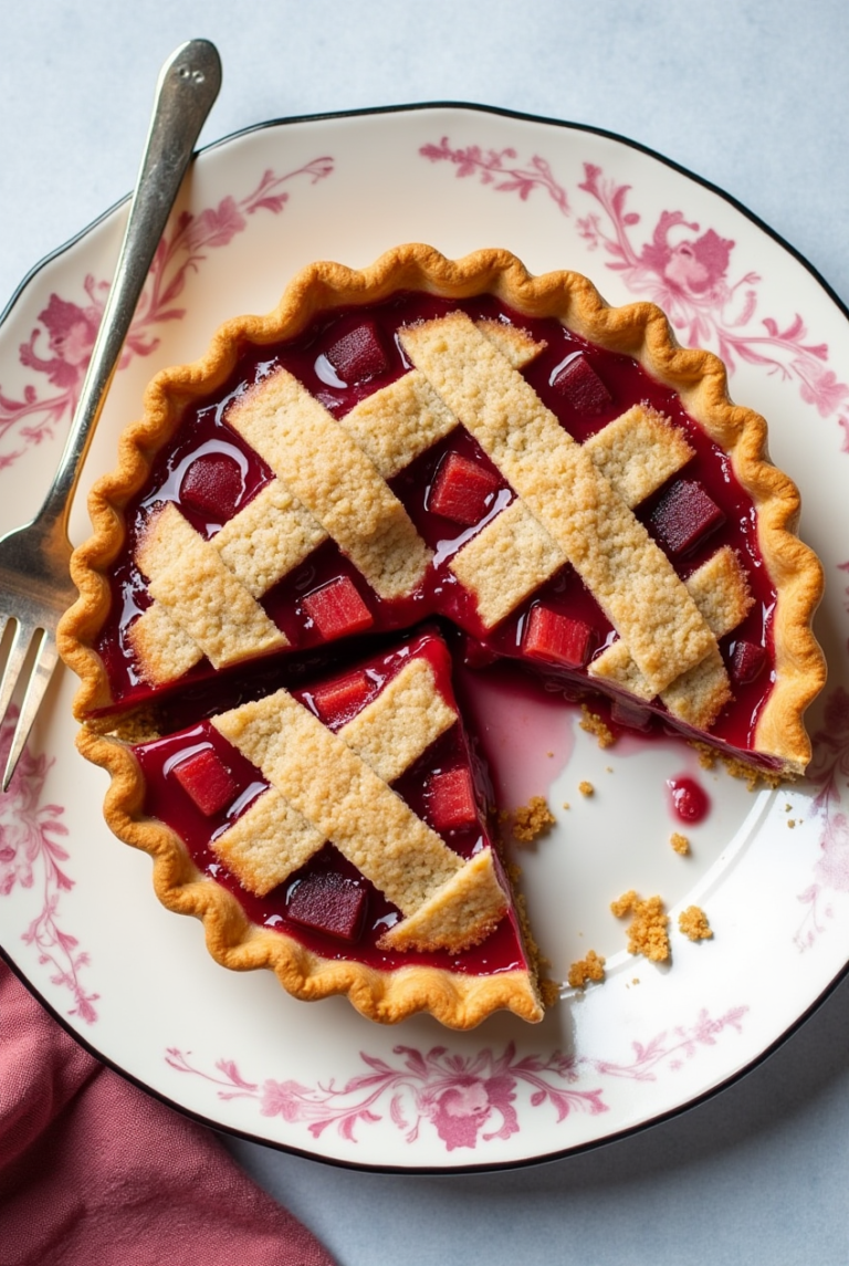 Strawberry Rhubarb Pie