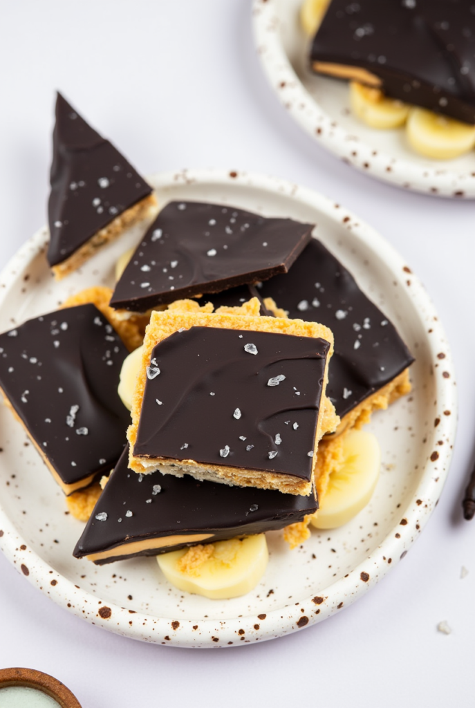 Viral Chocolate Banana Bark – 3 Ingredients-