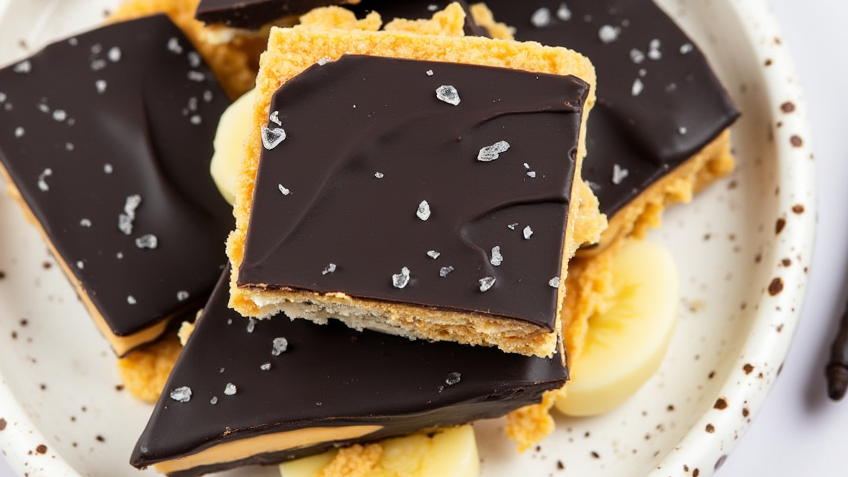 Viral Chocolate Banana Bark – 3 Ingredients-