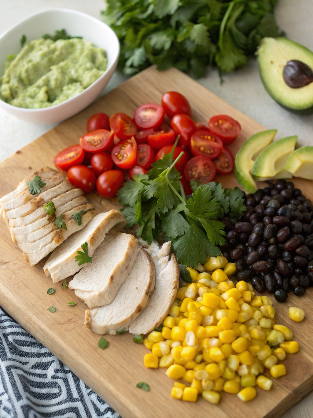 Zesty Southwest Chicken Salad Ingredients