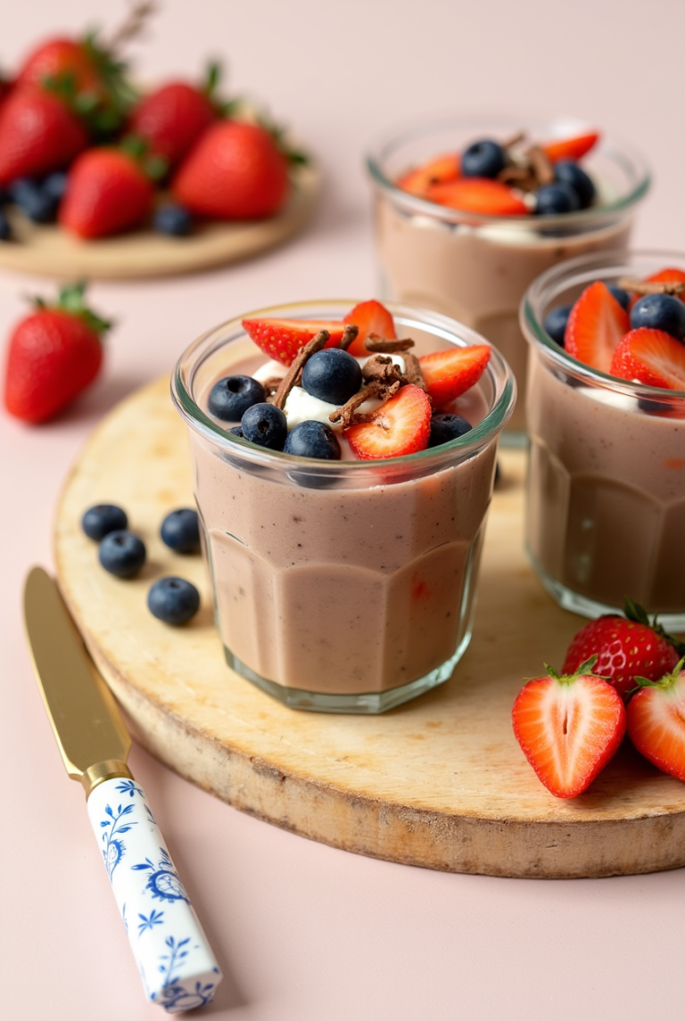 chocolate protein pudding