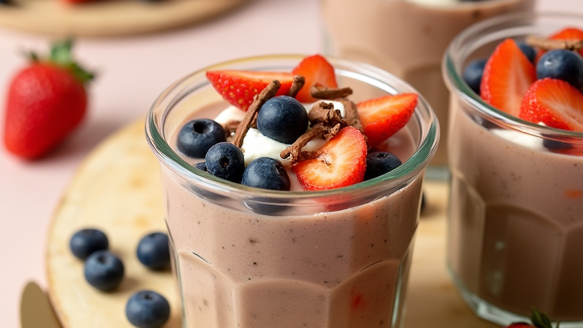 chocolate protein pudding
