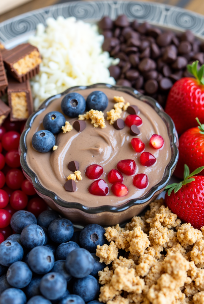 easy whipped chocolate protein fluff recipe
