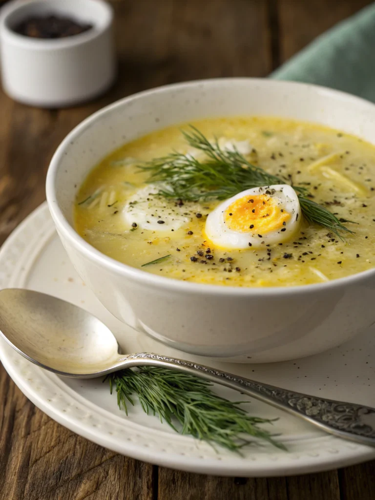 Avgolemono Soup
