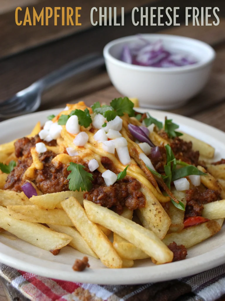 Campfire Chili Cheese Fries