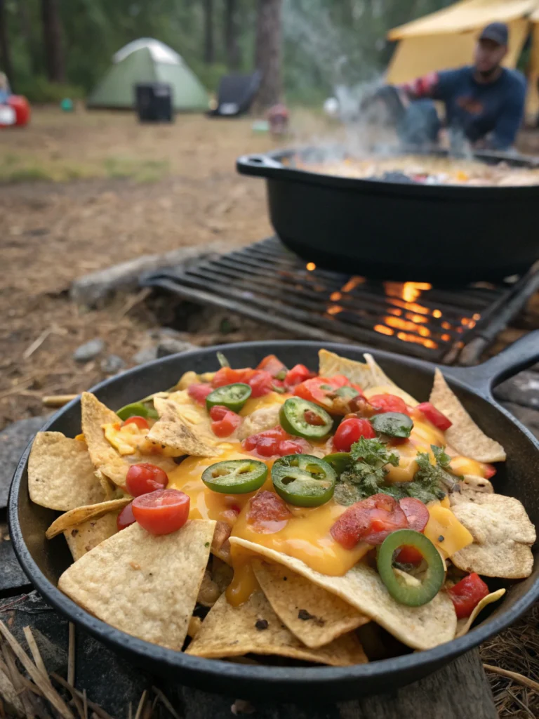 Camping Grilled Nachos