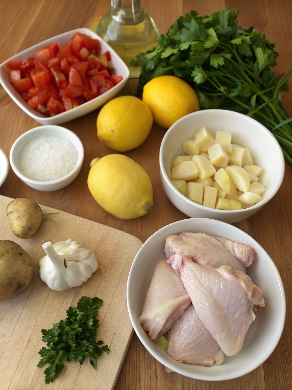 Greek Lemon Chicken Soup ingredients