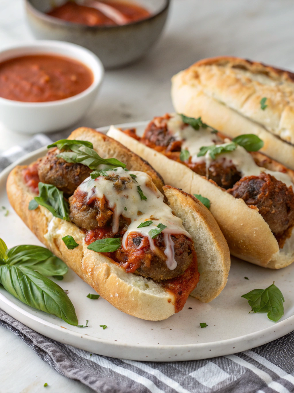 Grilled Meatball Subs