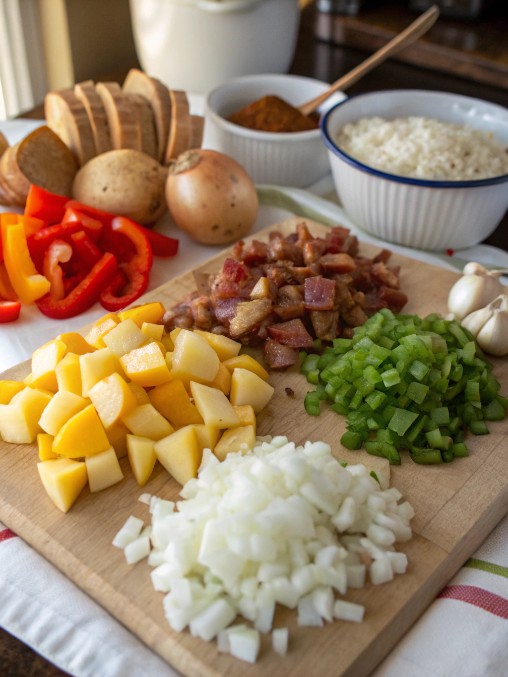 Skillet Campfire Hash