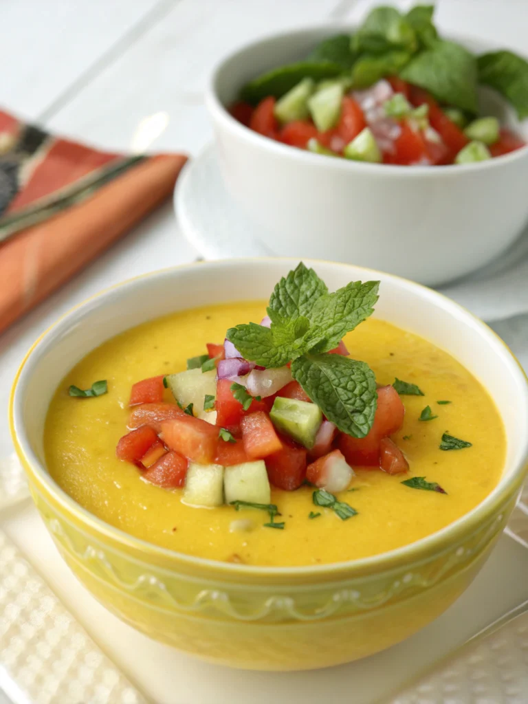 Summer Yellow Gazpacho