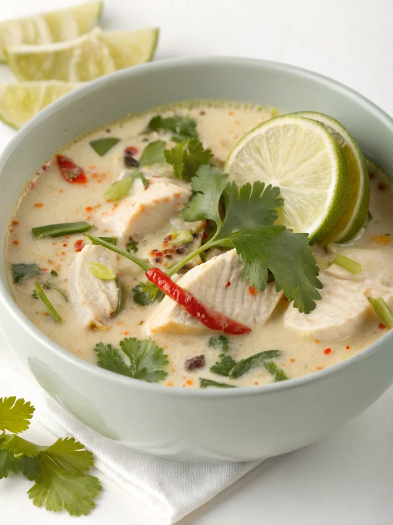 Thai Coconut Chicken Soup